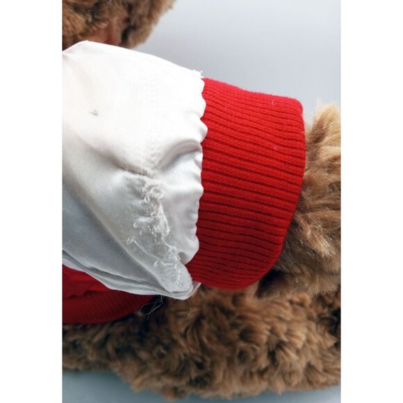 Love U XXL Dan Dee Bear Teddy Brown Plush Varsity Jacket Valentines Gift 15" - Picture 7 of 15